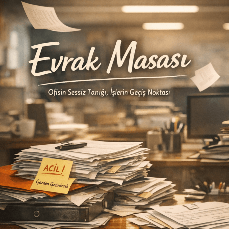 Ofisin Sessiz Tanığı: Evrak Masası